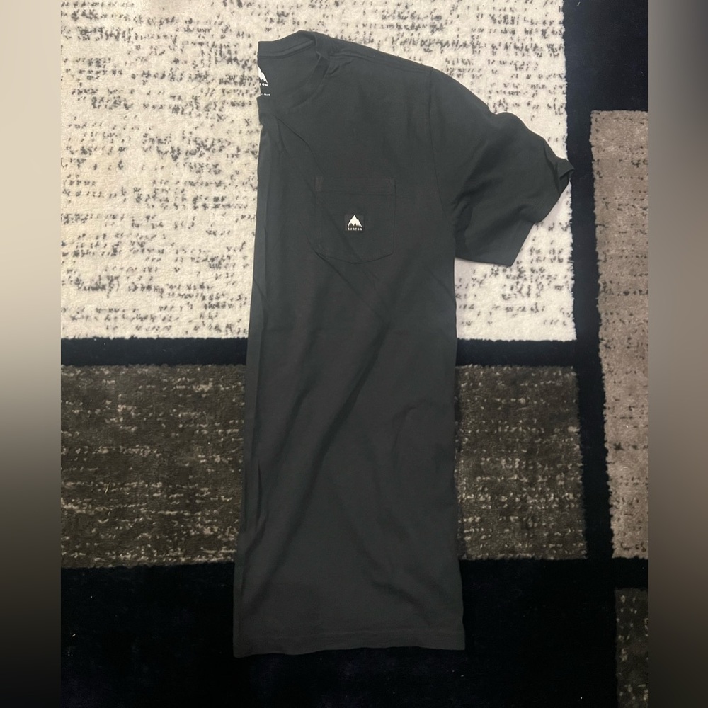 Black Large Burton Tee